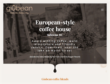 Tablet Screenshot of giobeancoffee.com